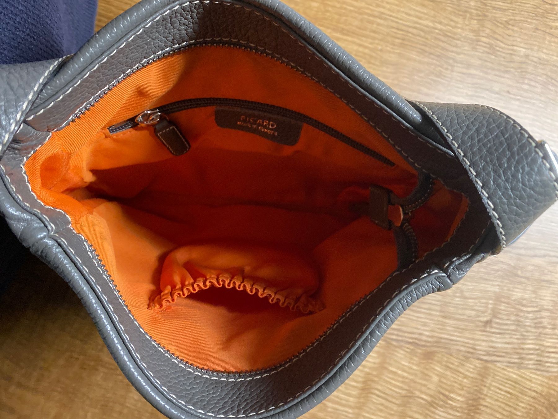 Picard Borse: *PICARD* TASCHE/HANDTASCHE Leder grau/anthrazit – Usato da Frauenfeld venduto da Boldi46 4