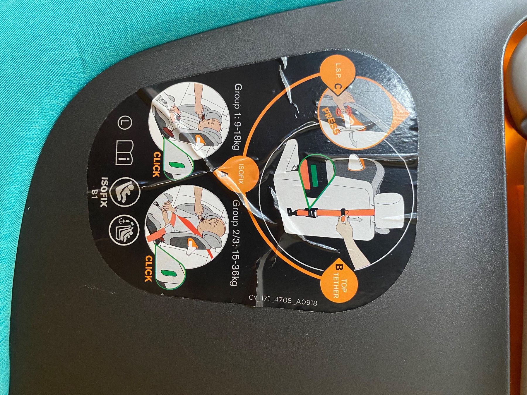 Seggiolini per auto: Everna Fix GB – Usato da Brittnau venduto da Lirugo 3