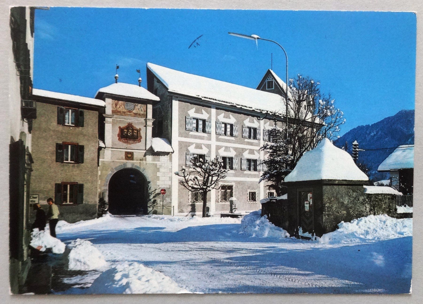 Ansichtskarten: Ilanz, Obertor, Bundner Oberland – Defekt aus Fétigny von Billy2miny