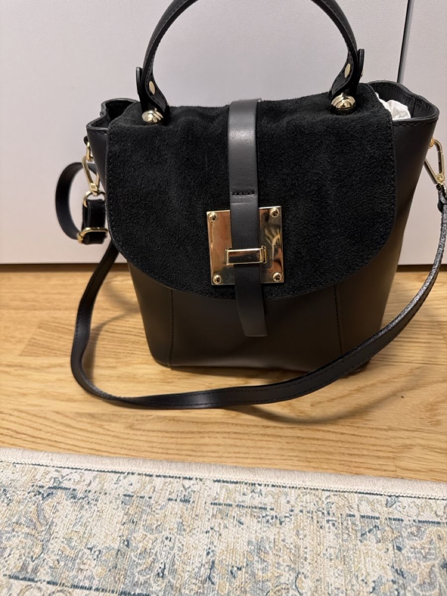 Borse da donna: schwarze Ledertasche – Usato da Schafisheim venduto da Lola1993