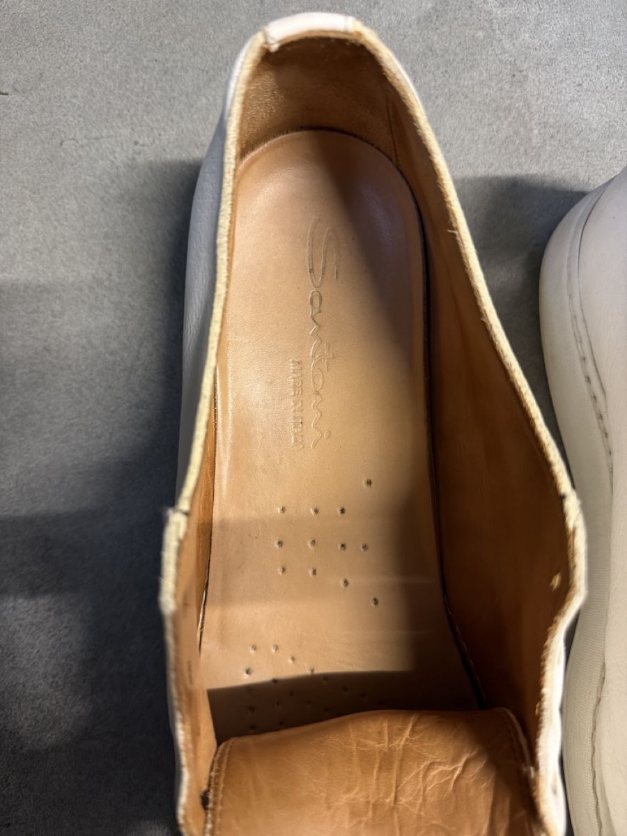 Santoni Damenschuhe: Santoni Sneaker 40 weiss – Gebraucht aus Däniken SO von NBdesign 1