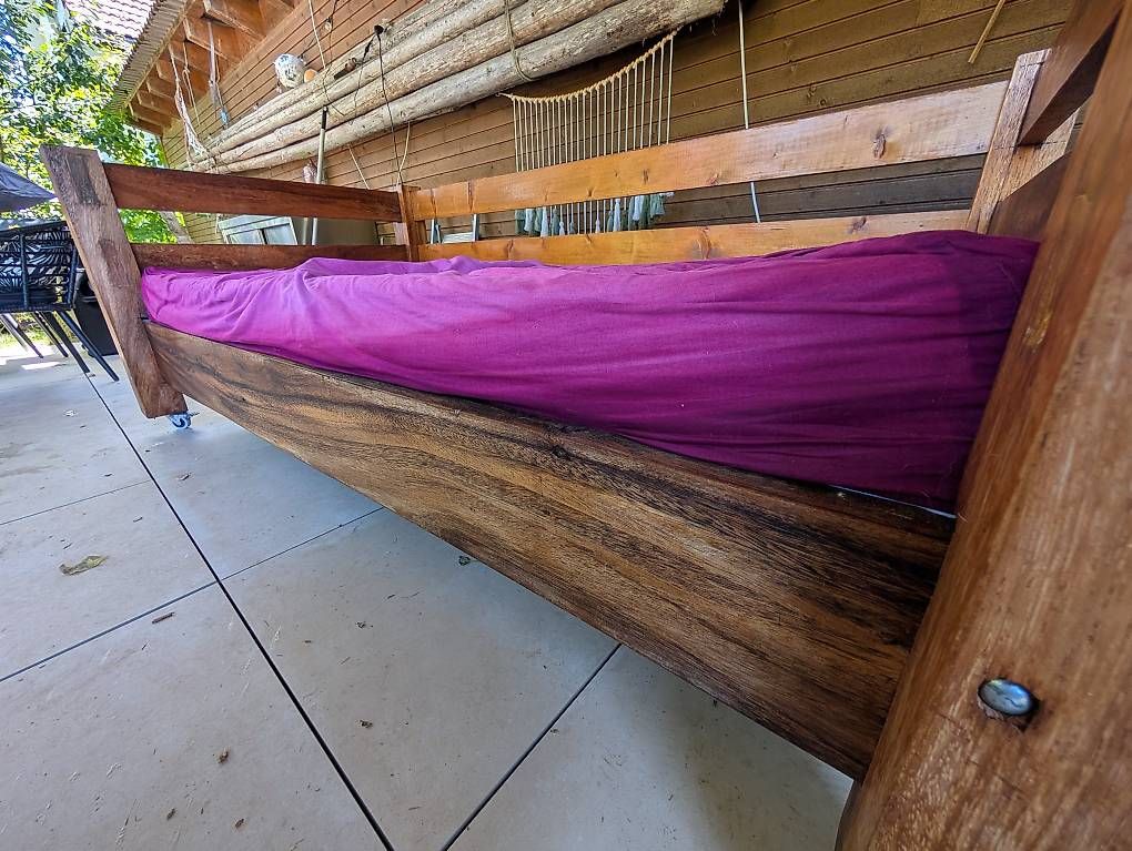 Sedie a sdraio: Bett / Lounge / Sofa - aus Echtholz!! – Usato da Grüningen venduto da Troehrig 2