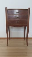 Vintage Nachttisch / Beistelltisch aus Holz – 3 Schubladen