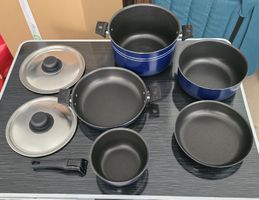 Camping Pfannenset 8 Teilig