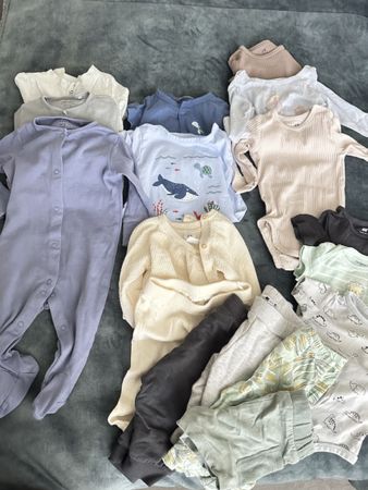 Baby Kleiderpaket Gr. 68 – 17 Teile | verschiedene Mar