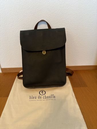 Bleu de Chauffe Puncho BackpackLeather Excellent Condition