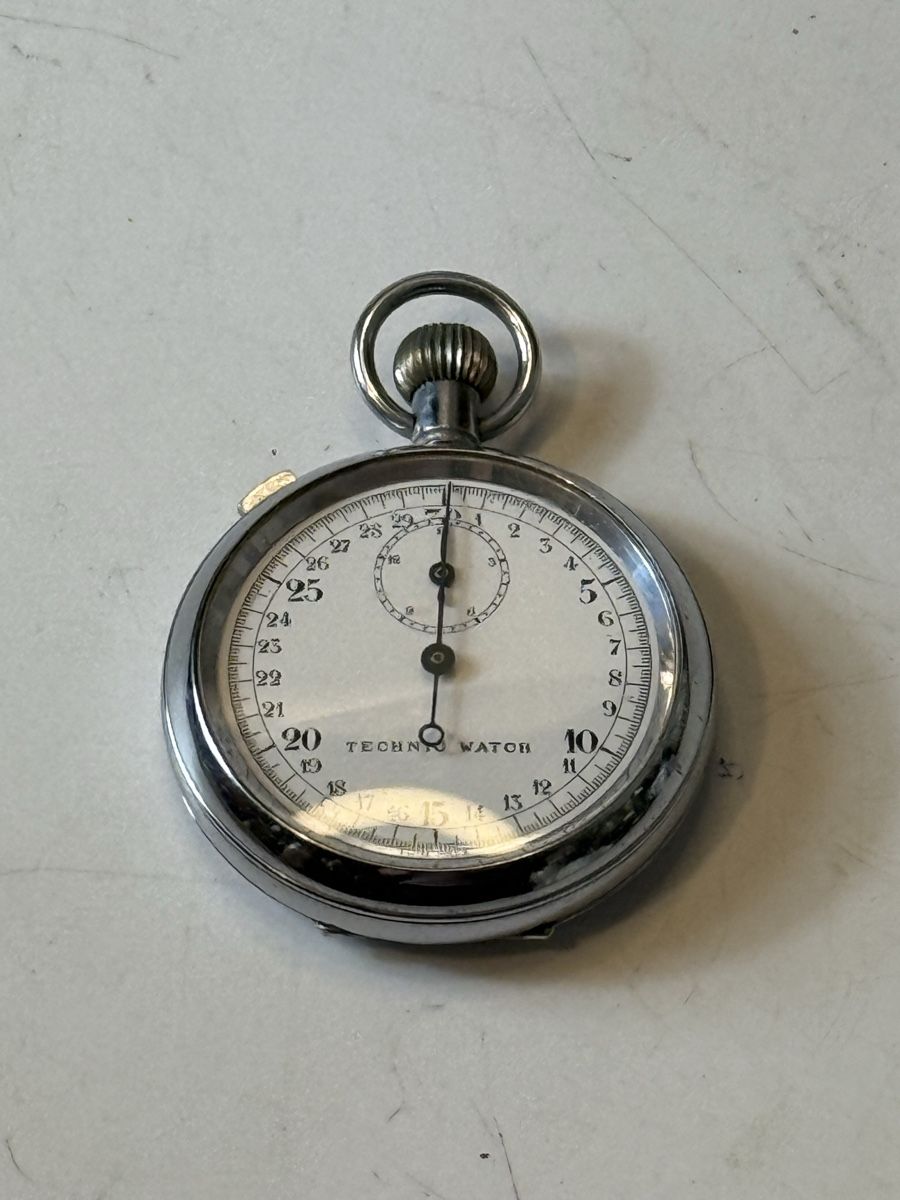 Uhren: Schweizer Techno Watch Stoppuhr, Vintage – Gebraucht aus Grenchen von swiss.antiques