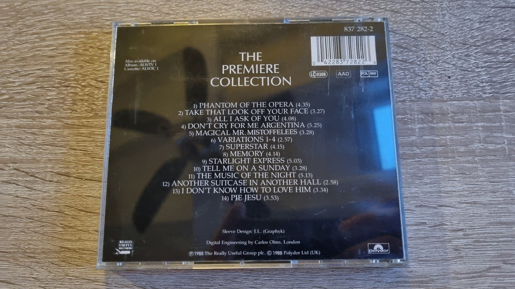CD: Andrew Lloyd Weber - The Premiere Collection – Usato da Hagenbuch ZH venduto da lecterr55 2