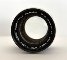 Canon Lens 50mm 1:1.4 L39 LTM mit Sonnenblende