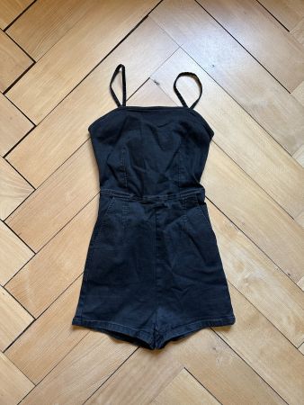 Jeans Jumpsuit schwarz 34