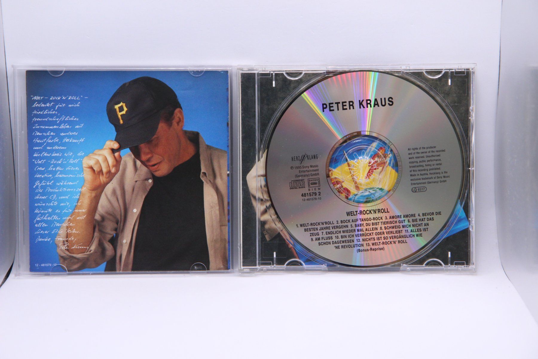 CDs: CD Peter Kraus ‎– Welt-Rock 'N' Roll – Gebraucht aus Ernetschwil von luisvonerni 2