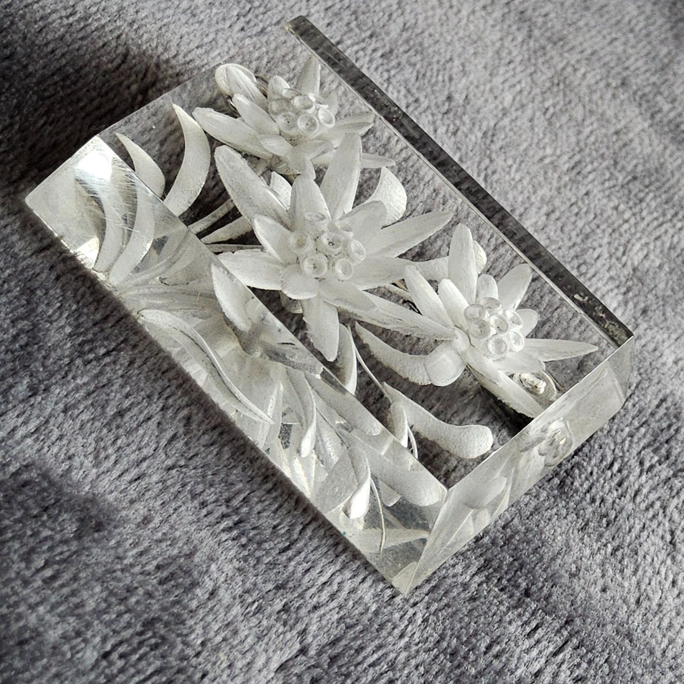 Broschen & Nadeln: Alte 1940er Jahre Brosche Edelweiss – Gebraucht aus Zürich von gutsan 7