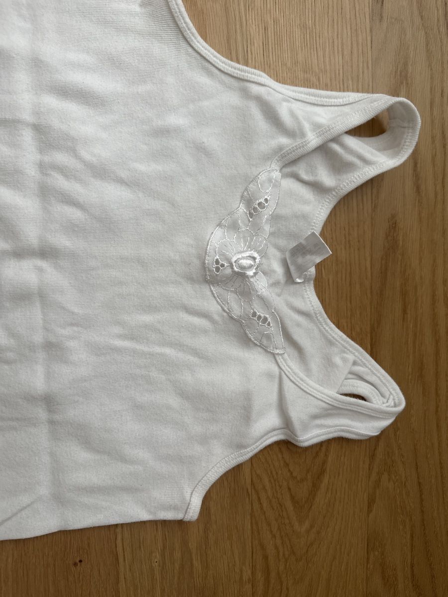 Altra biancheria intima: 3x weisses Unterhemd Grösse M – Usato da Zug venduto da Hehe 2