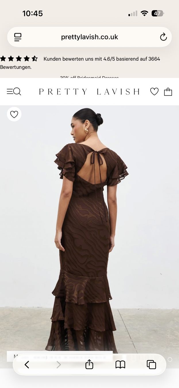 Robes: Kleid Braun – Neuf avec emballage d'origine à Zürich par nik_tw2j 1
