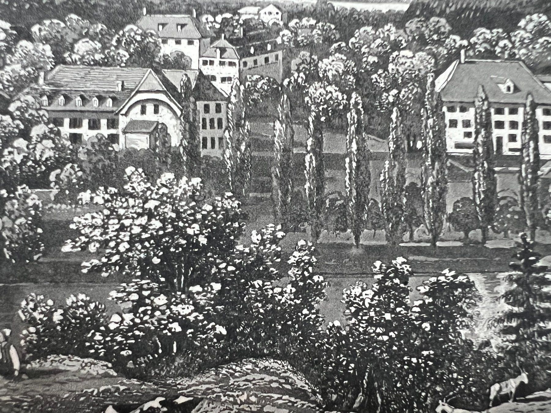 Incisioni: Interlaken Kupferstich H.F. Leuthold um 1840 – Usato da Unterseen venduto da Naga99 5
