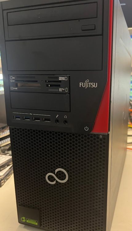 PC Bureau Fujitsu I5-2400 - 16 Go RAM - 500 Go - Win10 Pro - GT710