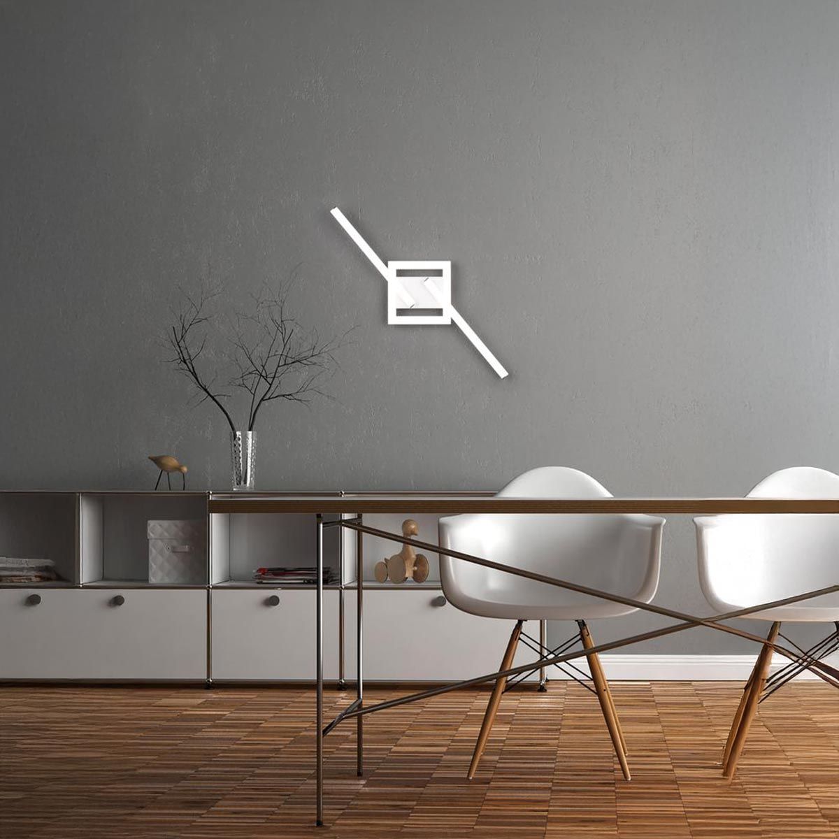Lampadari & plafoniere: LED Deckenleuchte, 4000 K, 55 cm x 16 cm – Nuovo (secondo la descrizione) da Kreuzlingen venduto da Smart-Light 1
