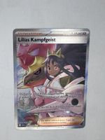 Pokemon Trainer Lilias Kampfgeist Karte