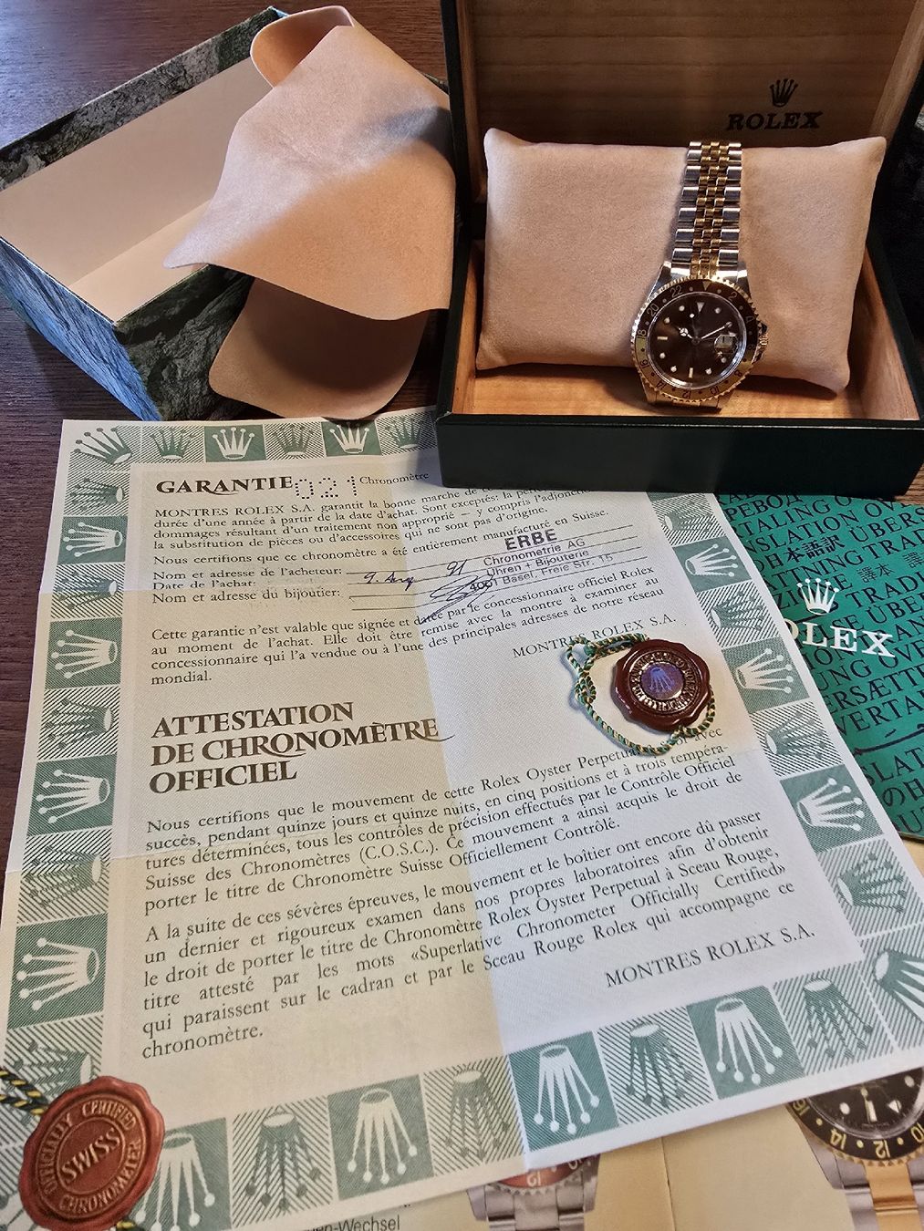 Rolex Uhren: Rolex GMT Master II Occhio di Tigre – Gebraucht aus Calpiogna von Nerowolf 5