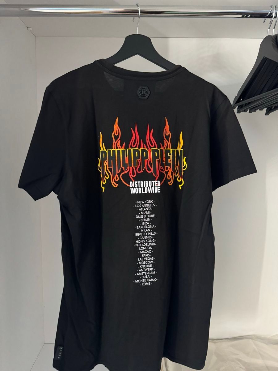 Philipp Plein T-shirt: Exclusive TOP Originale Philipp Plein T'Shirt, Gr. L – Usato da Rothenburg venduto da Bleonhard 1