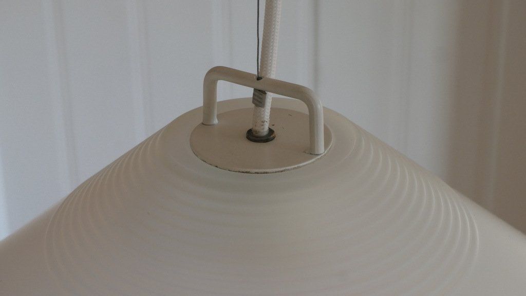 Paralumi: Deckenleuchte / Lampenschirm / Pendelleuchte, Glas, matt – Usato da St. Gallen venduto da abueechi 2