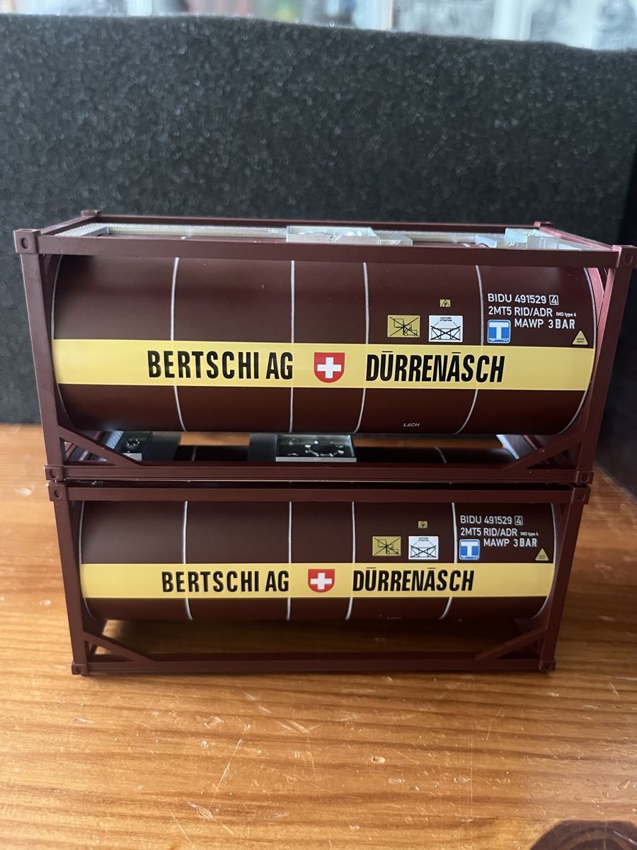 Modelleisenbahnen: Tankcontainer – Neu und originalverpackt aus Hendschiken von ringgi26