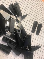 Lego 20 x Dachstein 1x4x1 18°(60477) schwarz