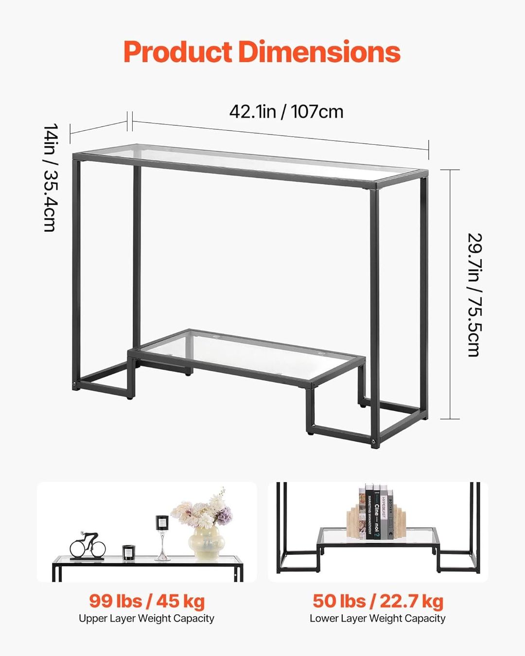 Tavoli: Konsolentisch, Flurtisch – Nuovo (secondo la descrizione) da Pieterlen venduto da Plasticbox 3