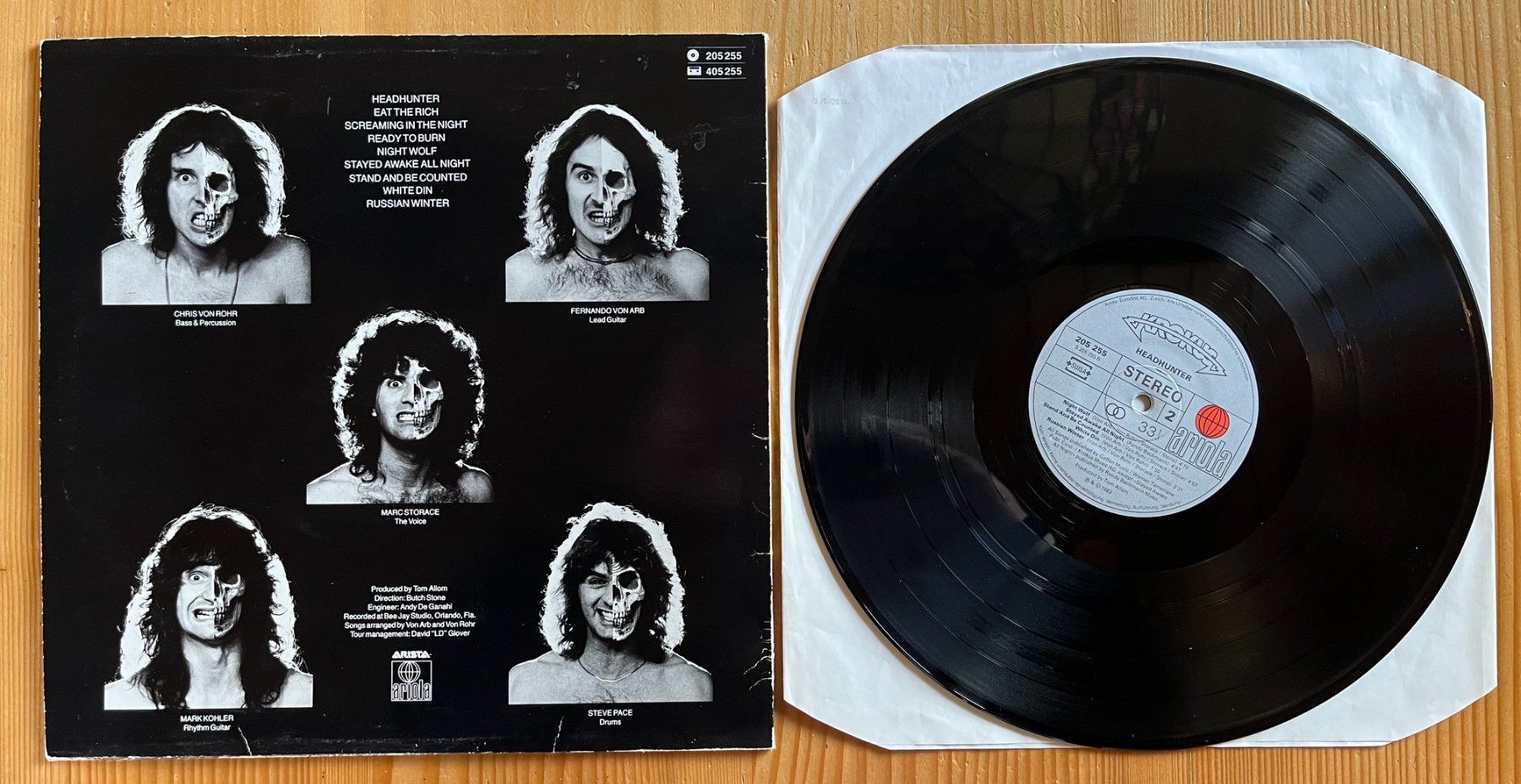 Dischi in vinile: Krokus – Headhunter – Usato da Gelterkinden venduto da RoxyRock 1
