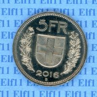 CHF___5.00 2016 -unz 5 Franken