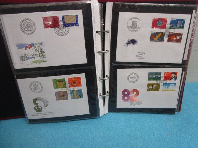 Alle Briefmarken: 280 Erstagsbriefe - 4 Alben CH von 1968-2003 - SCHNÄPPCHEN – Gebraucht aus Luzern von Horoskop1 4