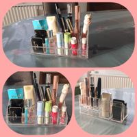 Organisateur de maquillage transparent - neuf!