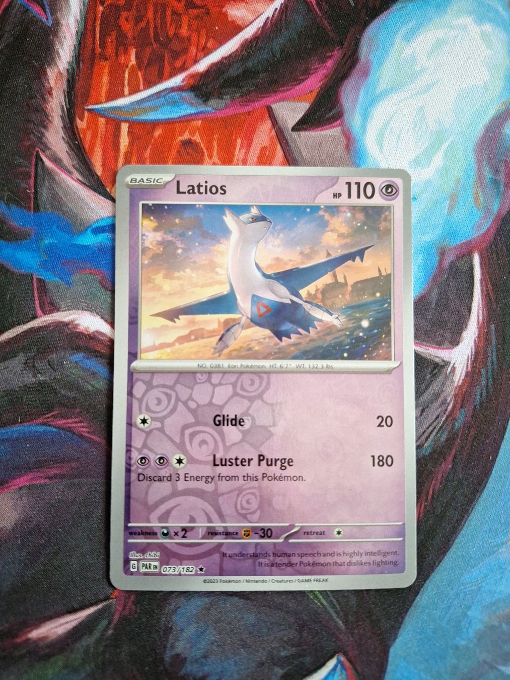 Pokémon Carte collezionabili: Latios - Reverse Holo - Pokemon Paradox Rift – Usato da Altstätten SG venduto da GGsGameshop