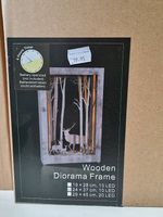 Wooden Diorama Frame