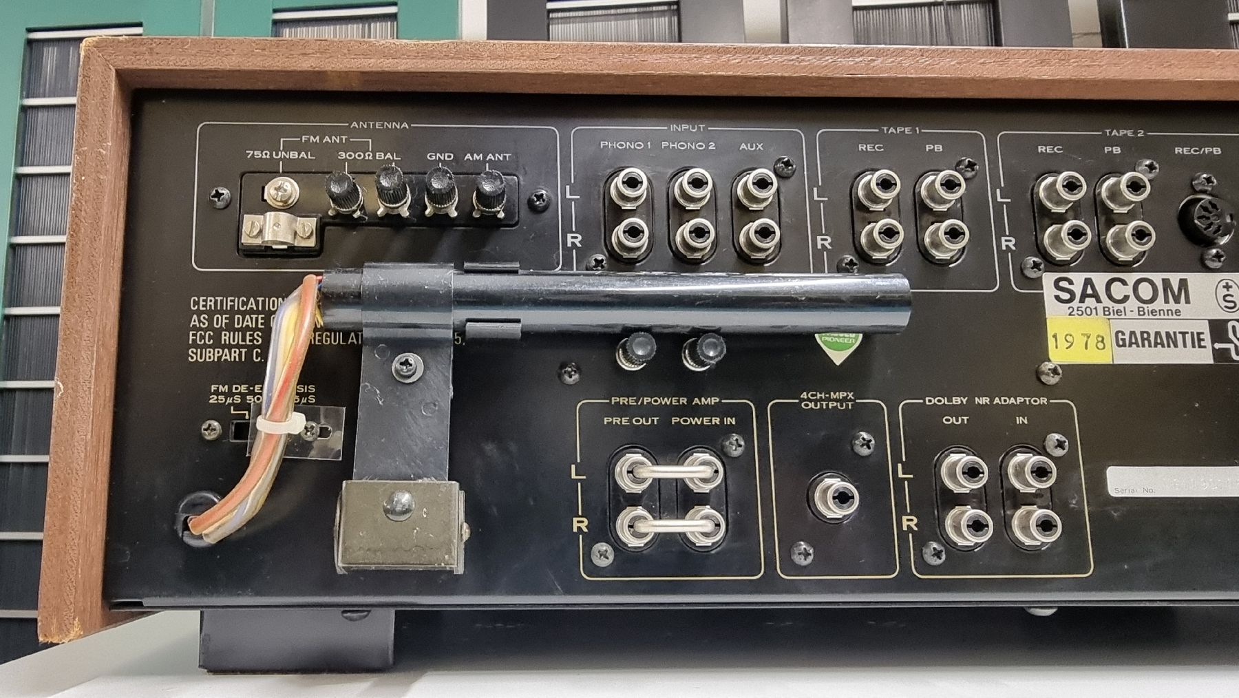 Pioneer Ricevitori: Pioneer SX-9930 seltene, schwarze Version – Usato da Schöfflisdorf venduto da Silvervintage.CH 7