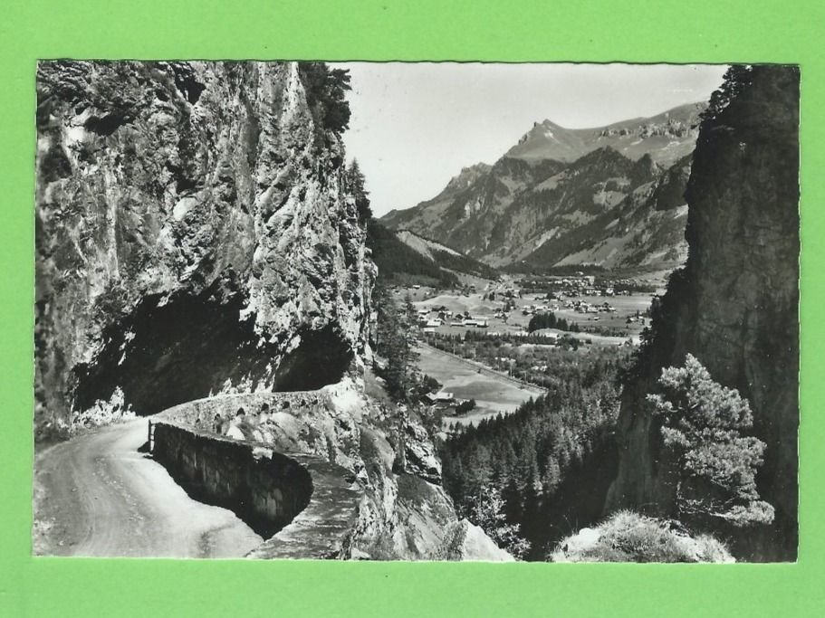 Cartoline postali: Kandersteg, Klusenstrasse, Gasterntal – Usato da Zürich venduto da t24_de