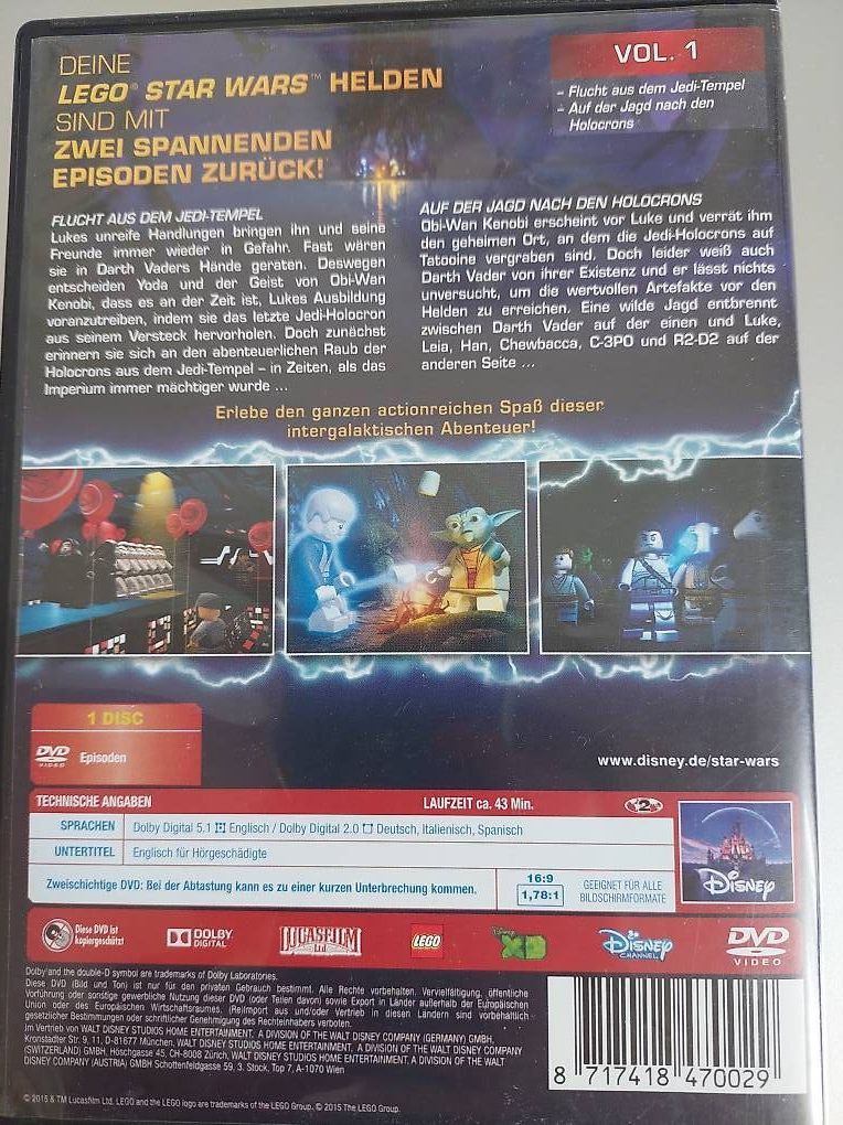 Tutti i DVDs: 2 Lego Star Wars DVD – Usato da Embrach venduto da pz78 1