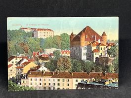 Lausanne. Le Château et l'Hopital.