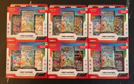 6x Pokemon First Partner Illustration Collection Series 2 EN