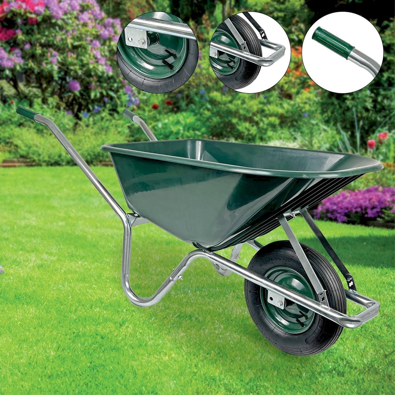 Schubkarren: Matrix Schubkarre 100l – Neu und originalverpackt aus Bottighofen von zaap