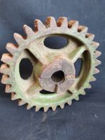 Zahnrad, altes Zahnrad, antikes Zahnrad, Industriedesign, Ra