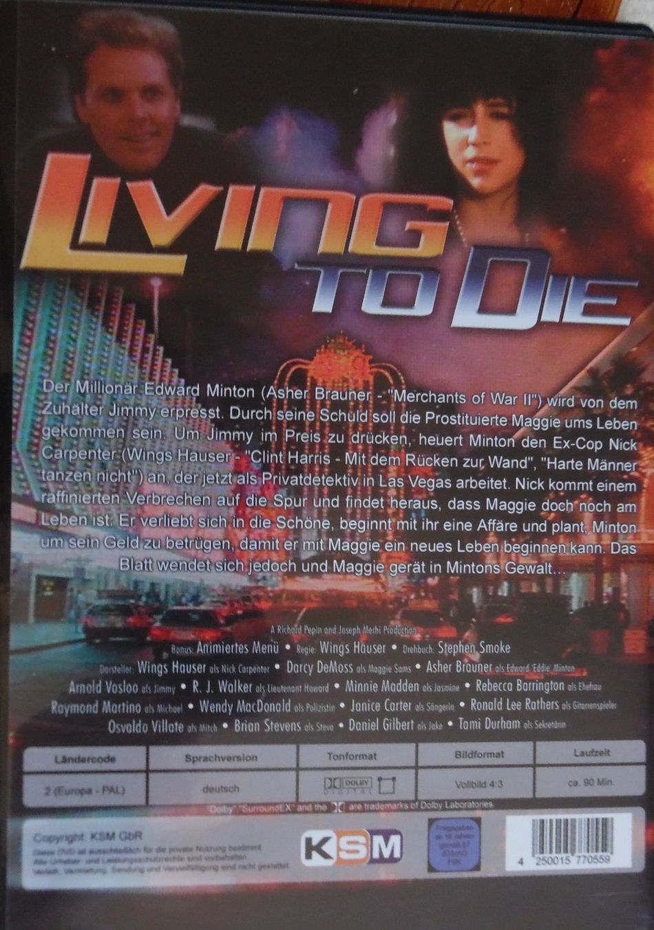 Tous les DVDs: Living To Die – D'occasion à Bellinzona par Luna093 2