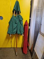 2 Vida XL und S Sonnenschirme  220cm hoch  3m Spannweite
