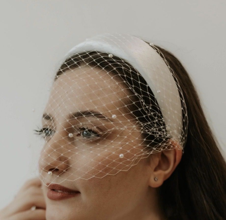Accessori per capelli: Haarreif mit Netz-Schleier – Usato da Zürich venduto da ann_2hdd 1