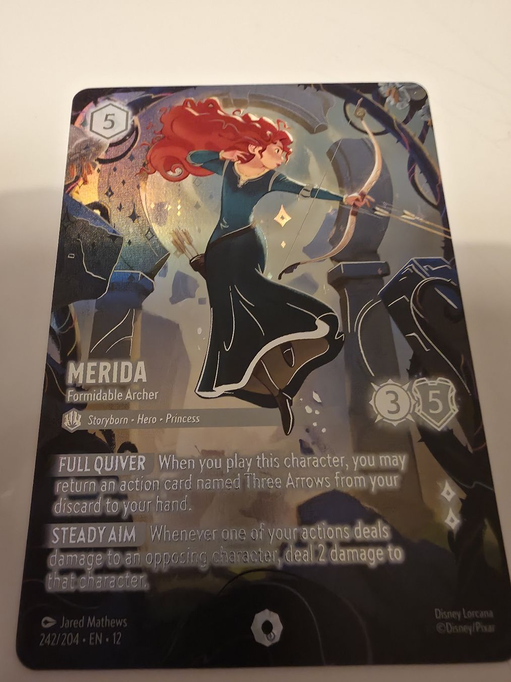 Disney Cartes à collectionner: Disney Lorcana Merida Iconic 242 EN12 – Neuf (Voir description) à Emmenbrücke par Minato96 3