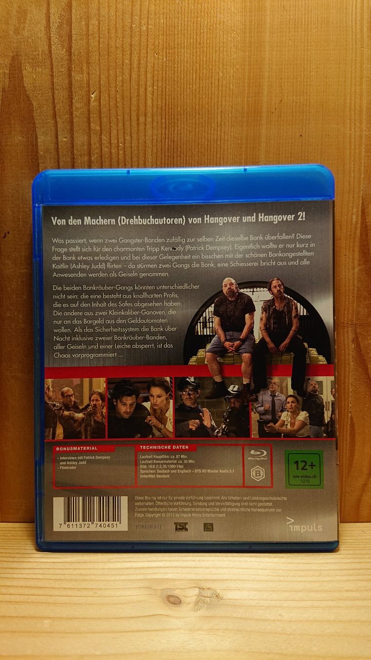 Tutti i DVDs: FLYPAPER Blu-Ray mit Patrick Dempsey Ashley Judd – Usato da Wilderswil venduto da Exebub 1