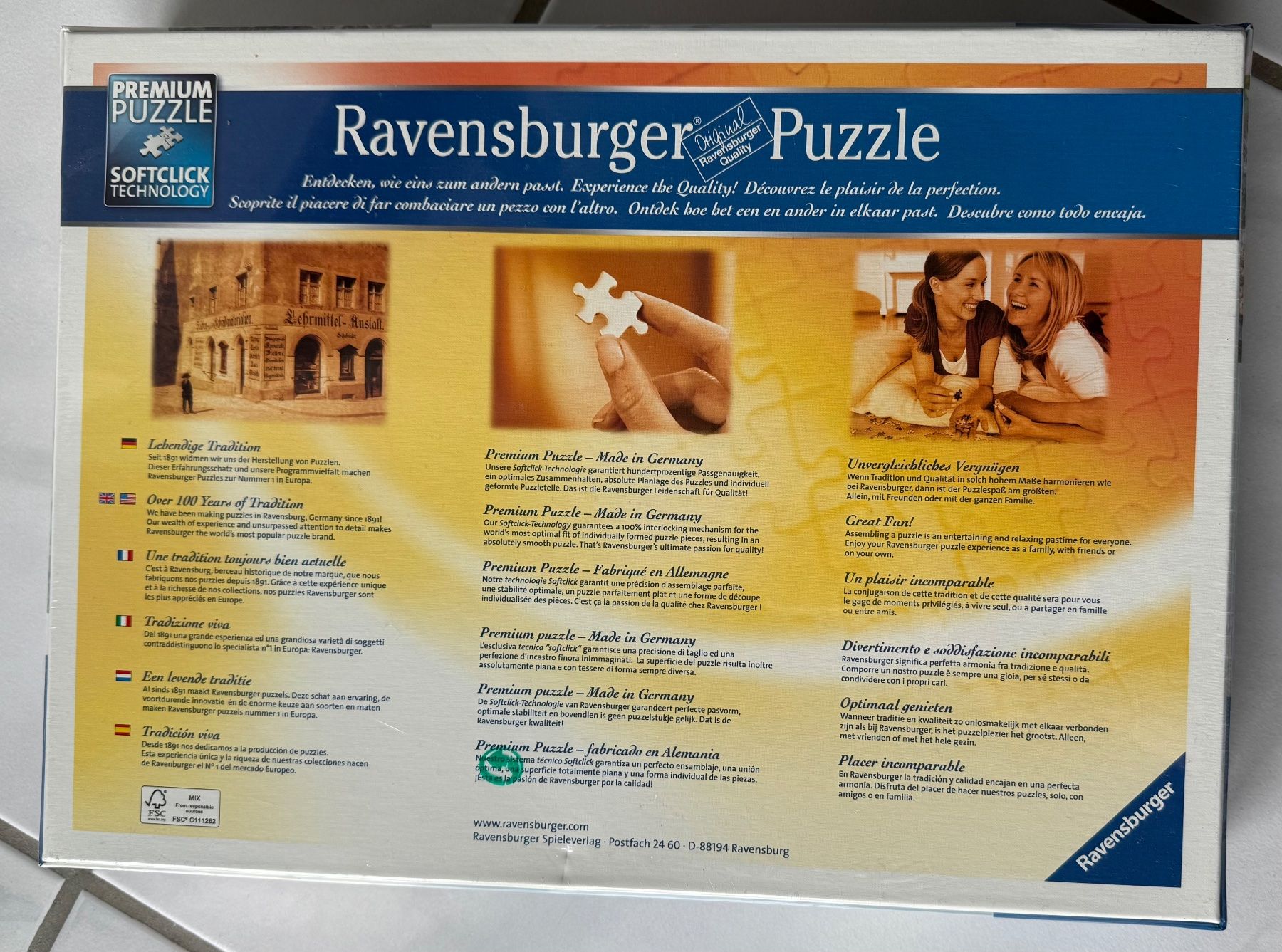 Ravensburger Puzzle: 1000 Ravensburger Puzzle TIGER – Usato da Oberbipp venduto da annegret05 1