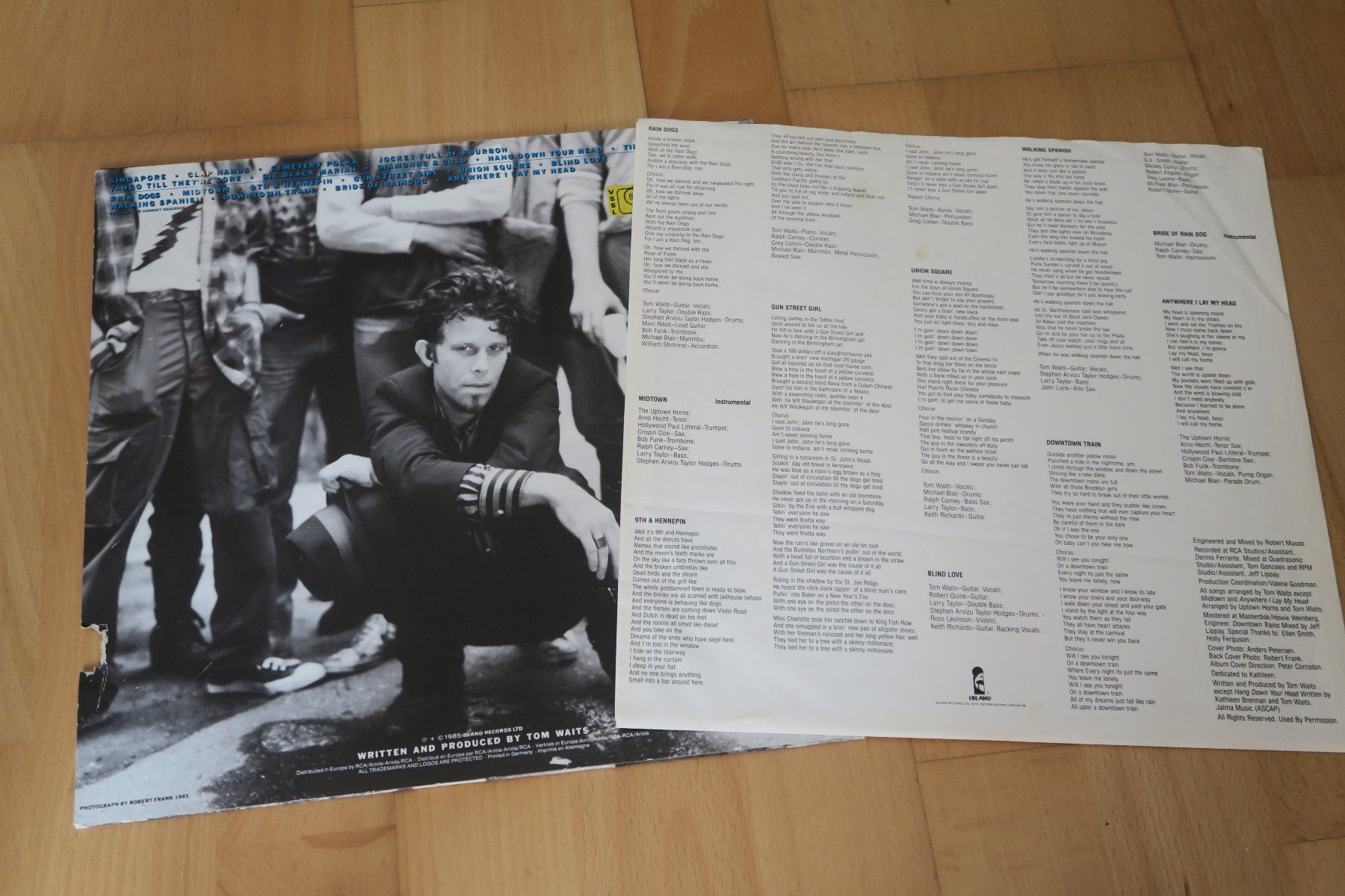 Dischi in vinile: Tom Waits – Rain Dogs – Usato da Thun venduto da Karibu70 3