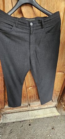 Alberto Herrenhose Gr. 50 Ceramic schwarz