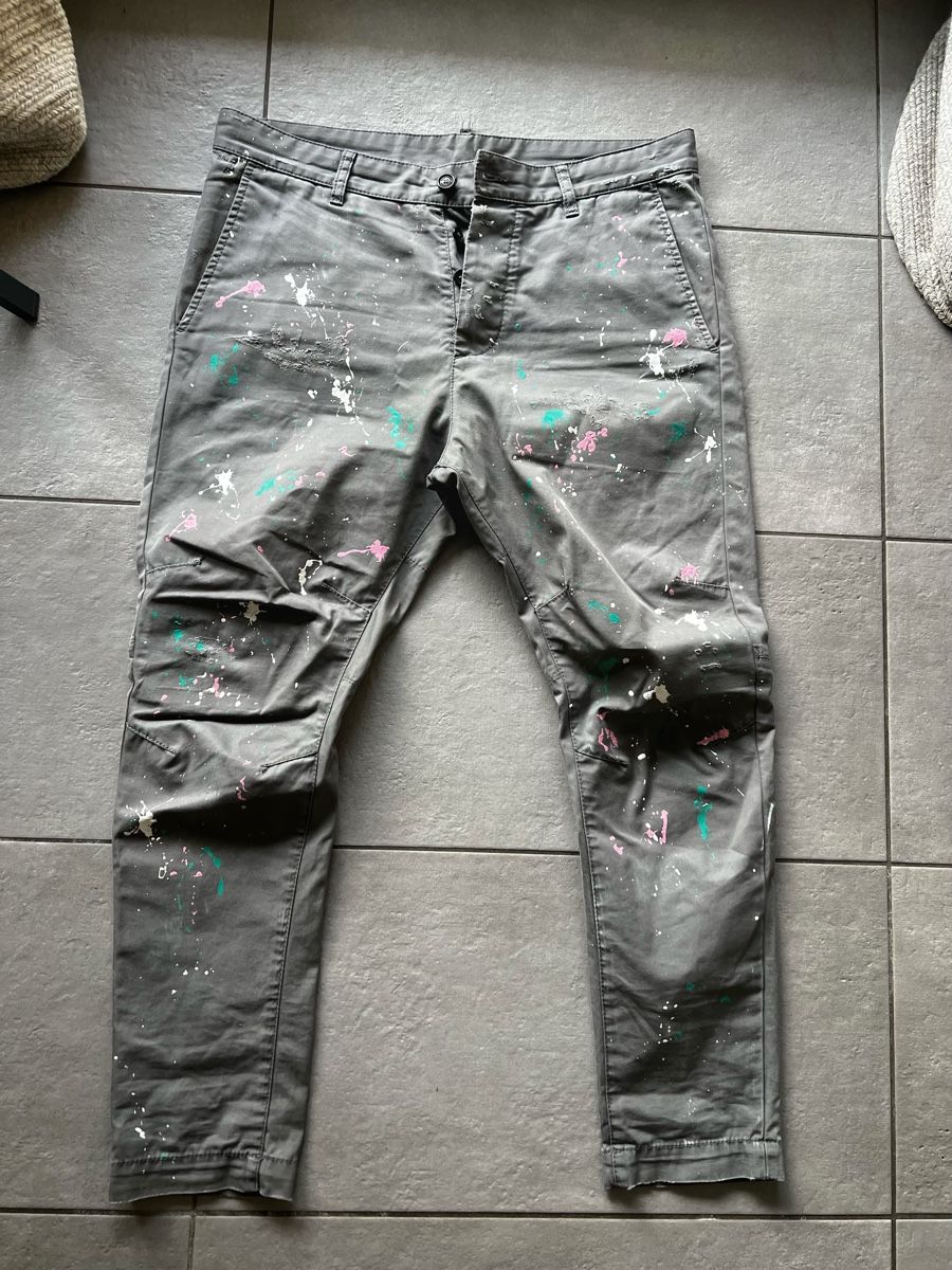 Dsquared2 Pantaloni: Dsquared2 Pinky Spalsh pantalone uomo 48 – Usato da Mendrisio venduto da fly_9wzx 4